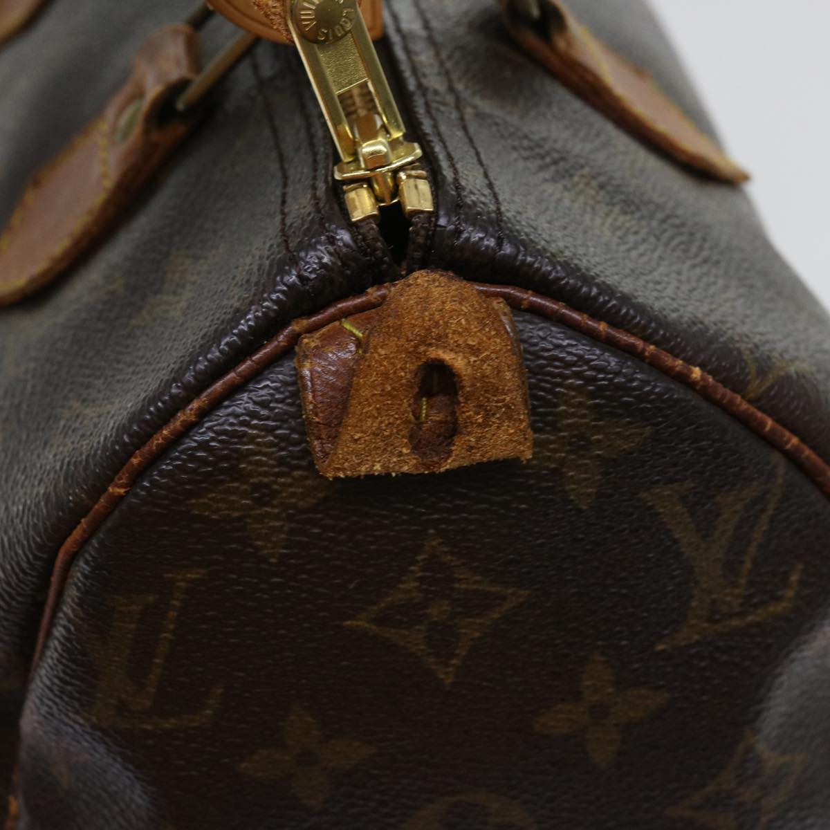 LOUIS VUITTON Monogram Speedy 25 Hand Bag M41528 LV Auth bs10668