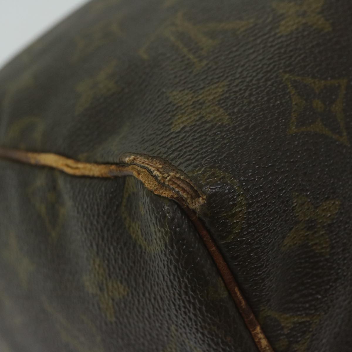 LOUIS VUITTON Monogram Speedy 30 Hand Bag M41526 LV Auth bs10669