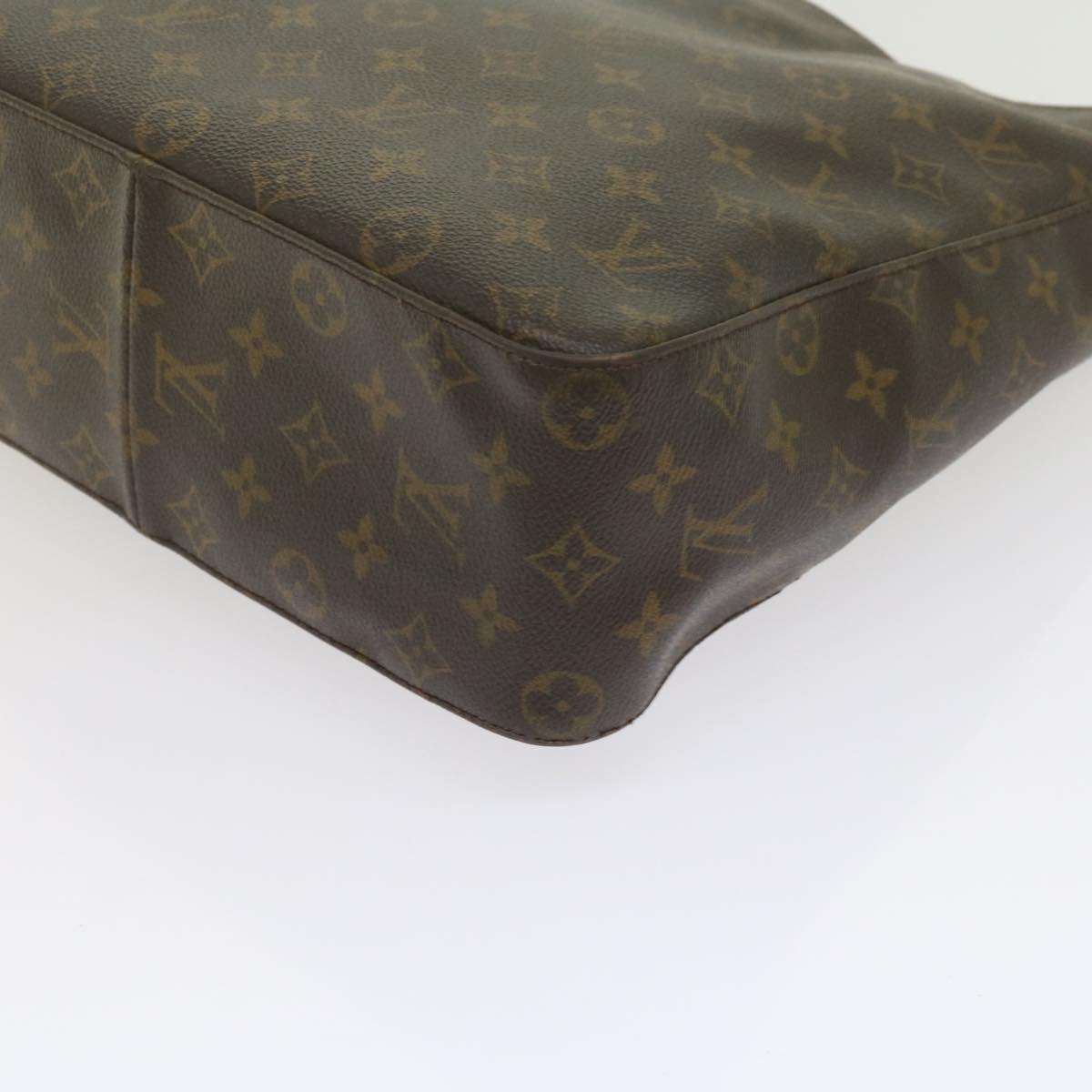 LOUIS VUITTON Monogram Looping GM Shoulder Bag M51145 LV Auth bs10715