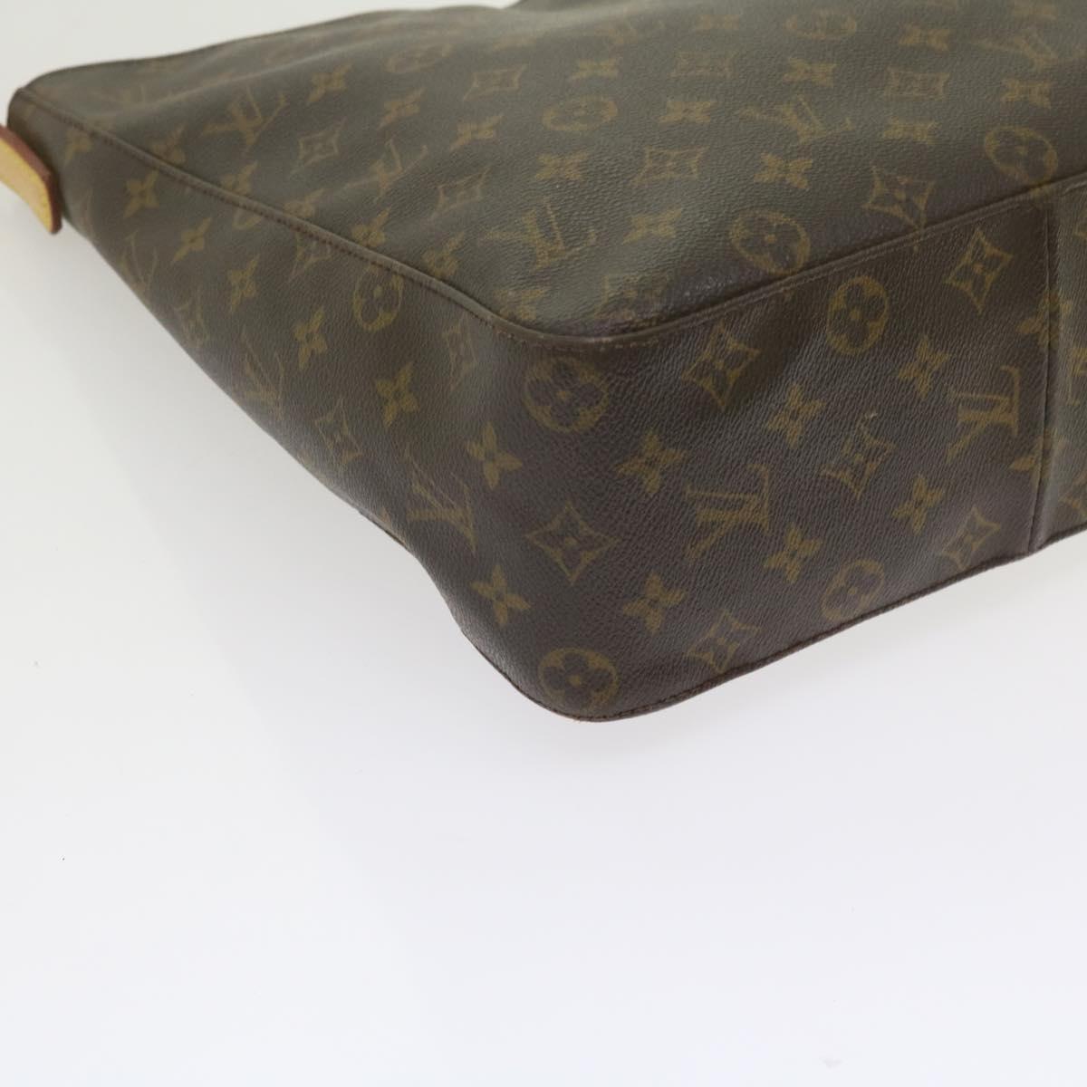 LOUIS VUITTON Monogram Looping GM Shoulder Bag M51145 LV Auth bs10715