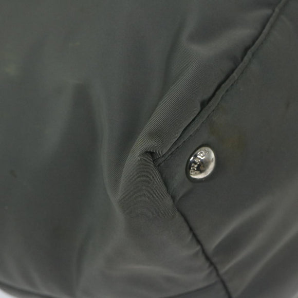 PRADA Tote Bag Nylon 2way Gray Auth bs10723