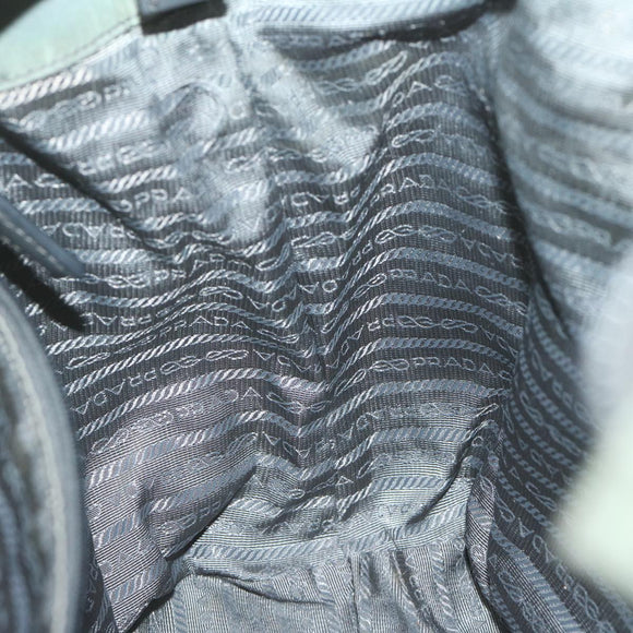 PRADA Tote Bag Nylon 2way Gray Auth bs10723