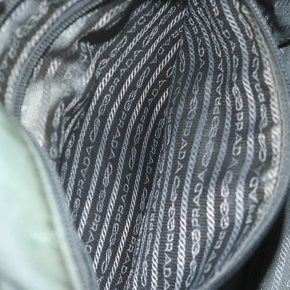 PRADA Tote Bag Nylon 2way Gray Auth bs10723