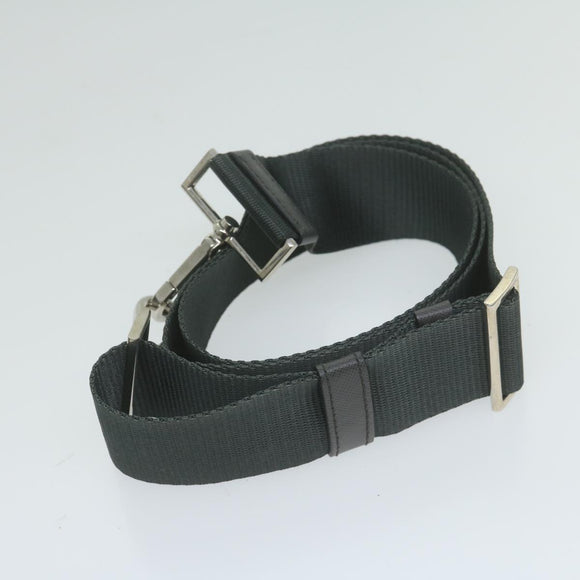 PRADA Tote Bag Nylon 2way Gray Auth bs10723