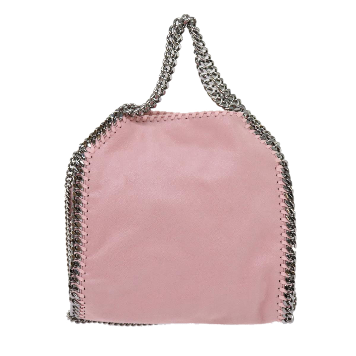 Stella MacCartney Chain Falabella Shoulder Bag polyester Pink Auth bs10808 - 0