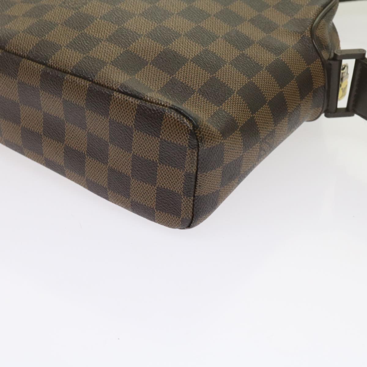 LOUIS VUITTON Damier Ebene Olaf PM Shoulder Bag N41442 LV Auth bs10828