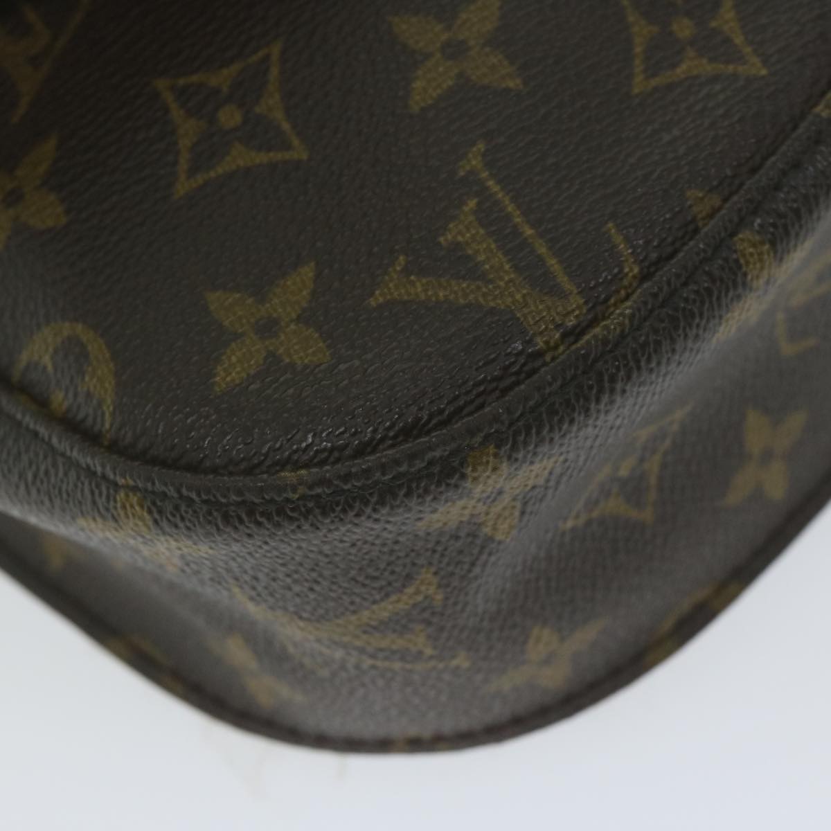 LOUIS VUITTON Monogram Saint Cloud GM Shoulder Bag M51242 LV Auth bs10832