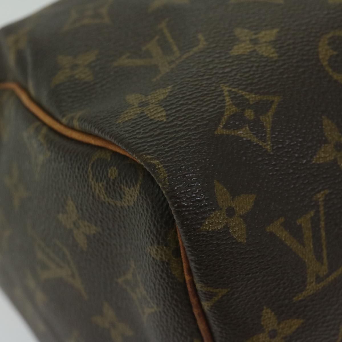 LOUIS VUITTON Monogram Speedy 30 Hand Bag M41526 LV Auth bs10839