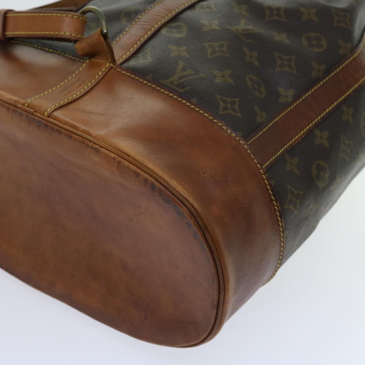 LOUIS VUITTON Monogram Randonnee GM Shoulder Bag M42244 LV Auth bs10859