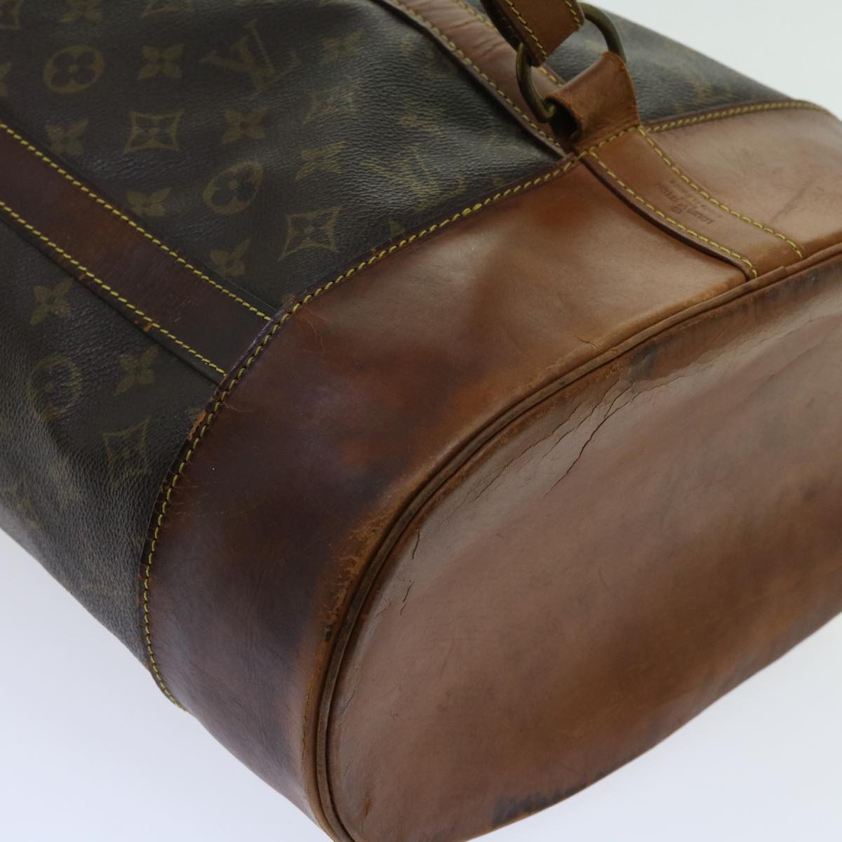 LOUIS VUITTON Monogram Randonnee GM Shoulder Bag M42244 LV Auth bs10859