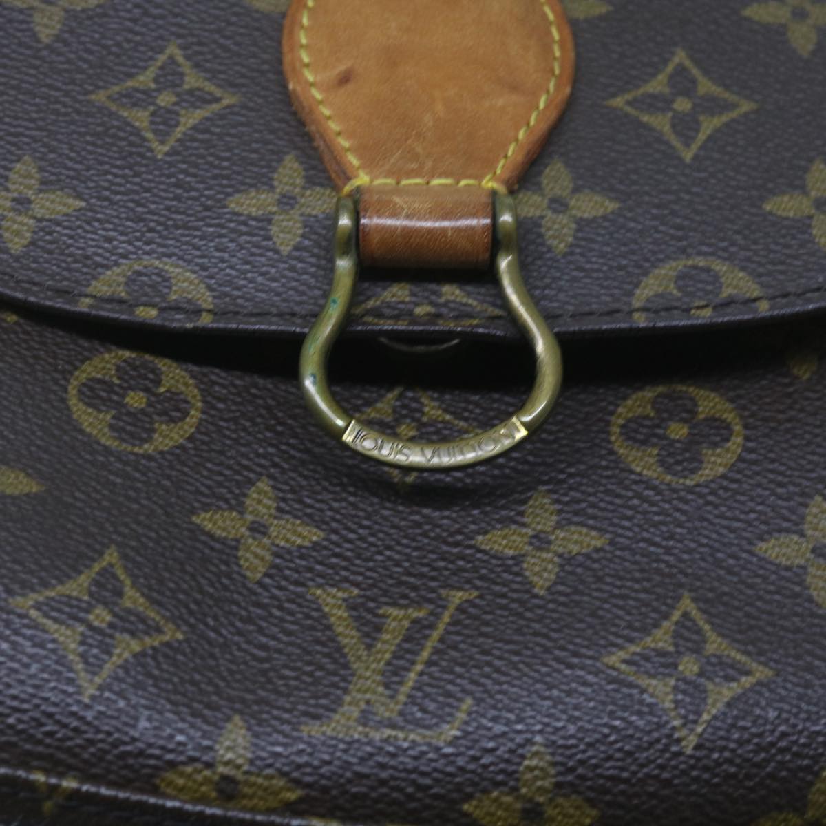 LOUIS VUITTON Monogram Saint Cloud GM Shoulder Bag M51242 LV Auth bs10865