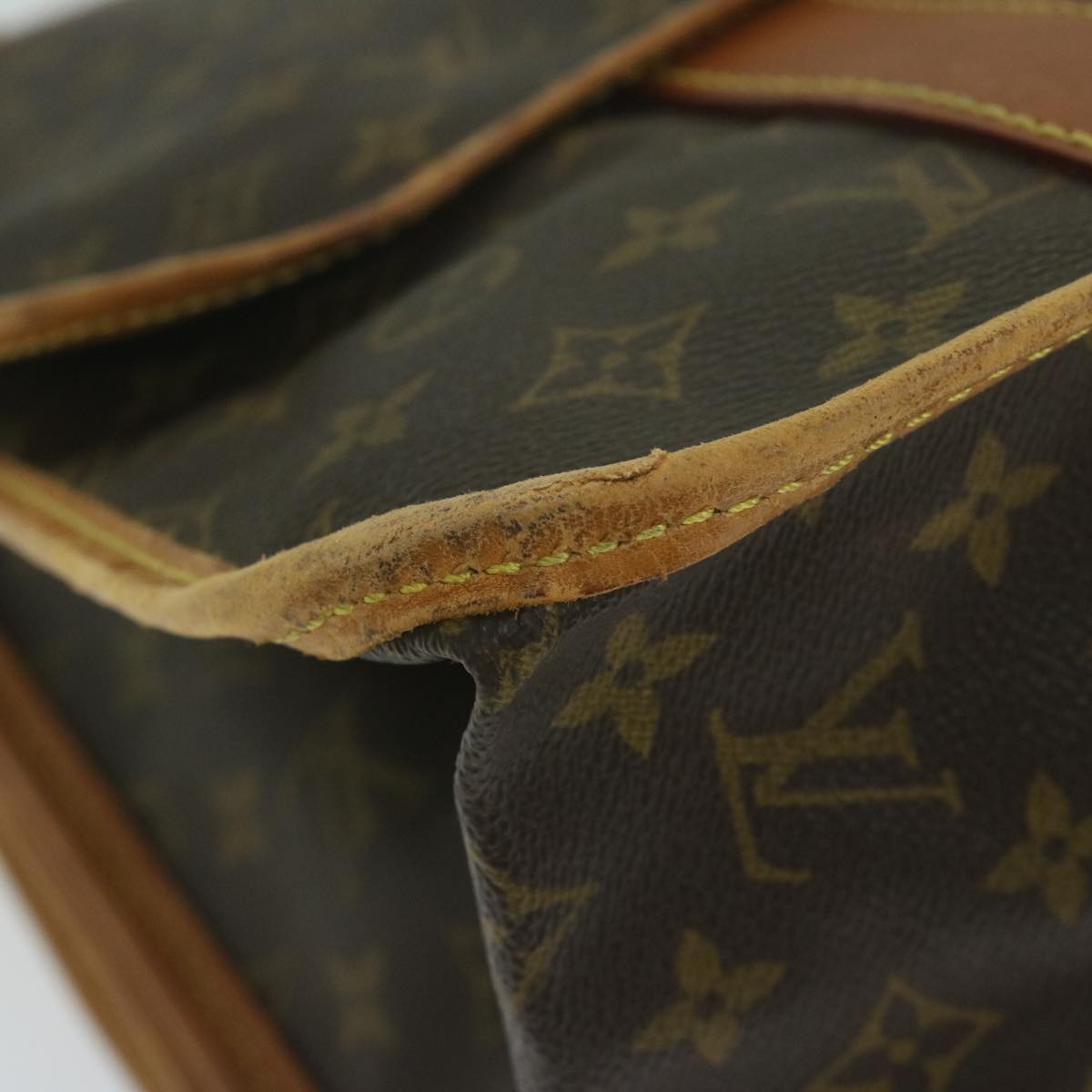 LOUIS VUITTON Monogram Sac Kleber Shoulder Bag M58122 LV Auth bs10922