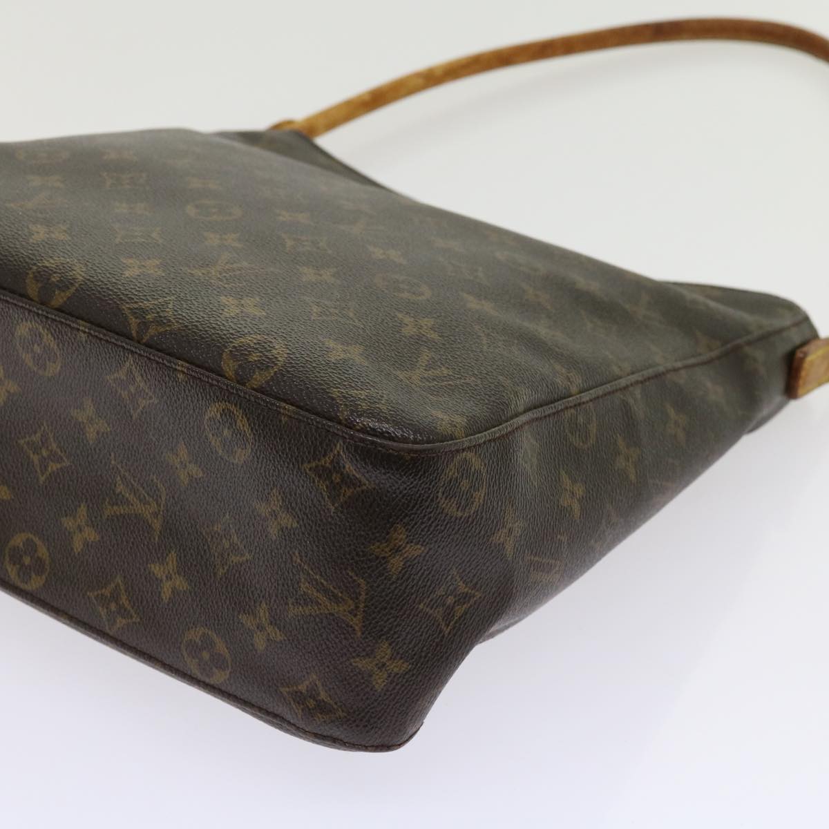 LOUIS VUITTON Monogram Looping GM Shoulder Bag M51145 LV Auth bs10963