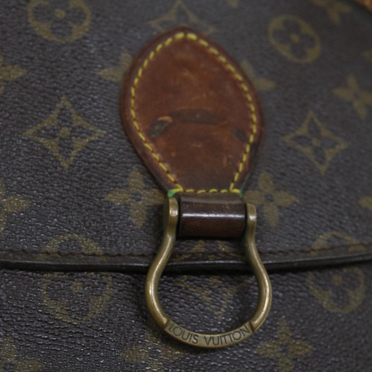 LOUIS VUITTON Monogram Saint Cloud GM Shoulder Bag M51242 LV Auth bs10982