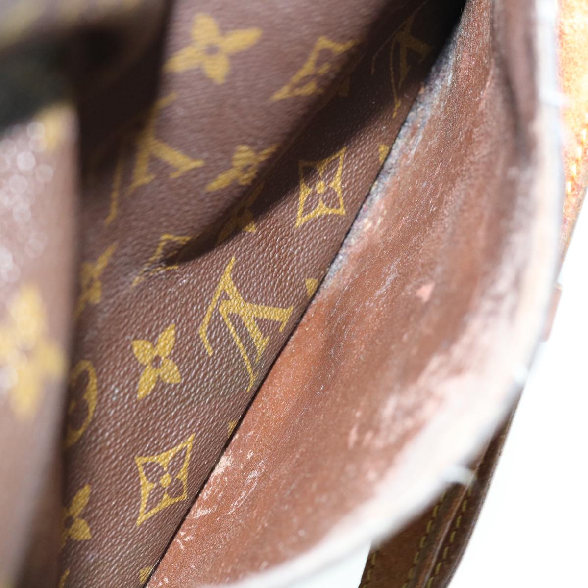 LOUIS VUITTON Monogram Saint Cloud GM Shoulder Bag M51242 LV Auth bs10982