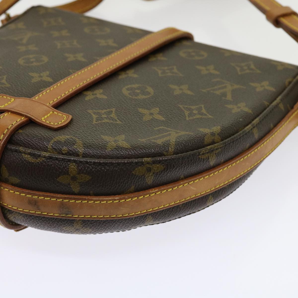 LOUIS VUITTON Monogram Chantilly MM Shoulder Bag M51233 LV Auth bs10983