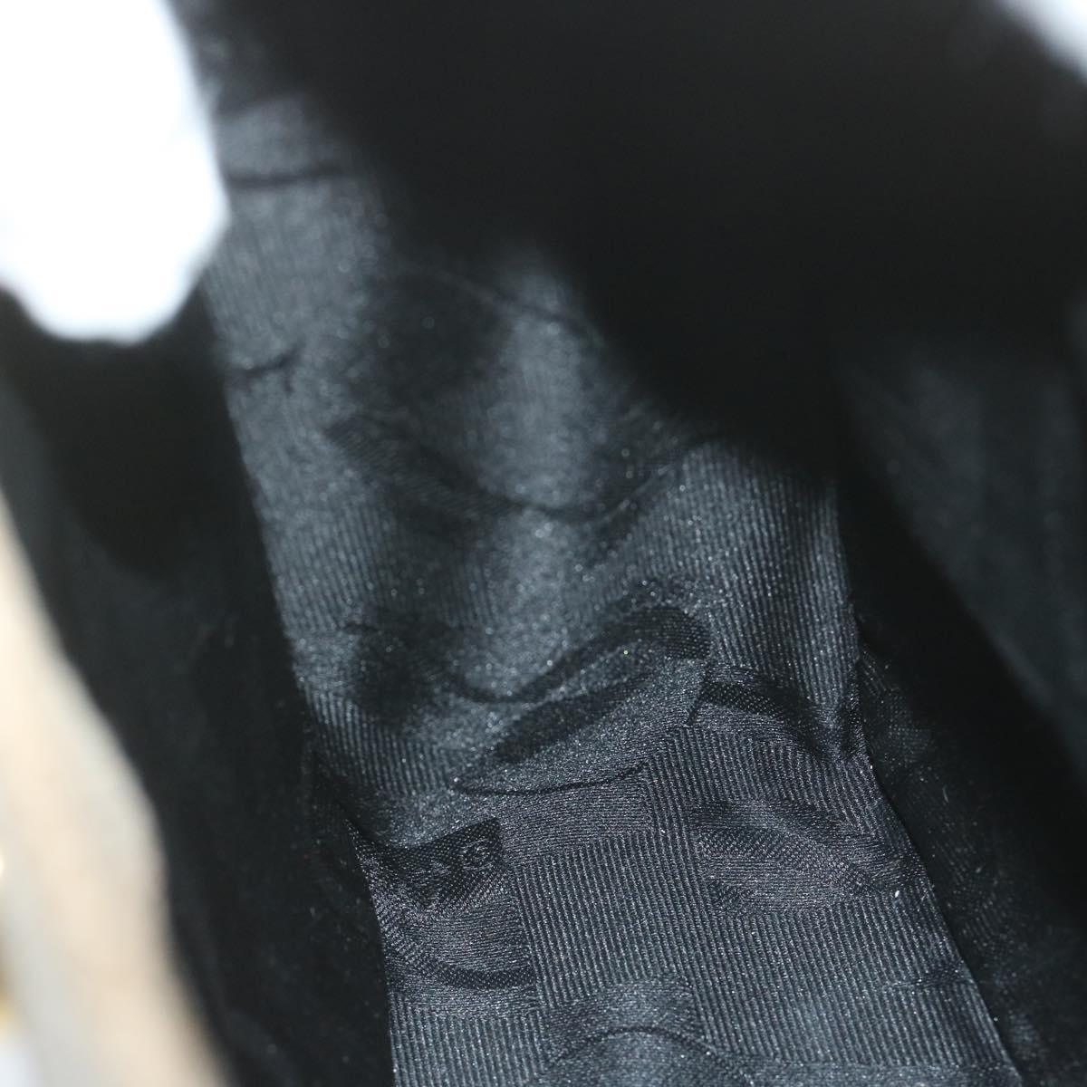 Salvatore Ferragamo Shoulder Bag Leather Gray Auth bs11013