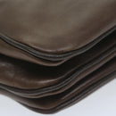 GIVENCHY Shoulder Bag Leather Brown Auth bs11018-15