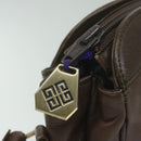 GIVENCHY Shoulder Bag Leather Brown Auth bs11018-10