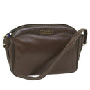 GIVENCHY Shoulder Bag Leather Brown Auth bs11018-1