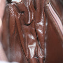 GIVENCHY Shoulder Bag Leather Brown Auth bs11018-21