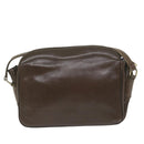 GIVENCHY Shoulder Bag Leather Brown Auth bs11018-2