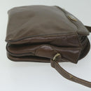 GIVENCHY Shoulder Bag Leather Brown Auth bs11018-3