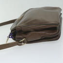 GIVENCHY Shoulder Bag Leather Brown Auth bs11018-4