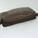 GIVENCHY Shoulder Bag Leather Brown Auth bs11018-6