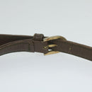 GIVENCHY Shoulder Bag Leather Brown Auth bs11018-8