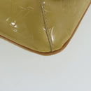 LOUIS VUITTON Monogram Vernis Thompson Street Bag Beige M91301 LV Auth bs11055-14