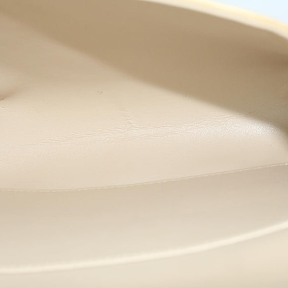 LOUIS VUITTON Monogram Vernis Thompson Street Bag Beige M91301 LV Auth bs11055