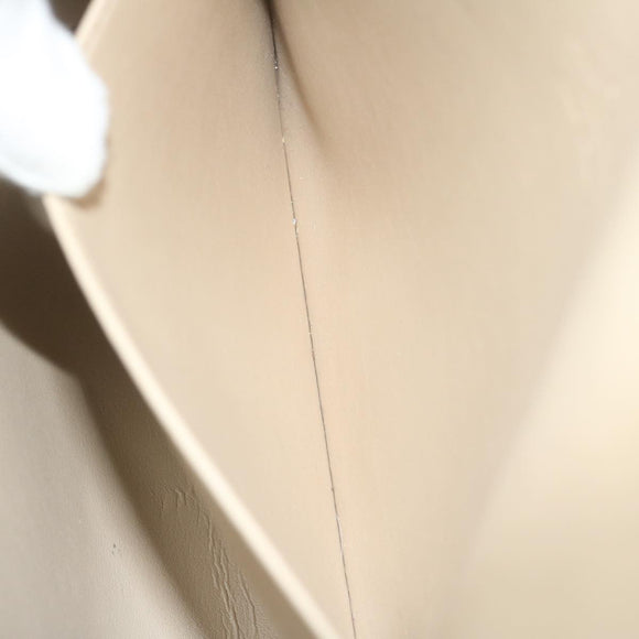 LOUIS VUITTON Monogram Vernis Thompson Street Bag Beige M91301 LV Auth bs11055