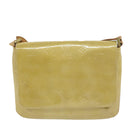 LOUIS VUITTON Monogram Vernis Thompson Street Bag Beige M91301 LV Auth bs11055-13