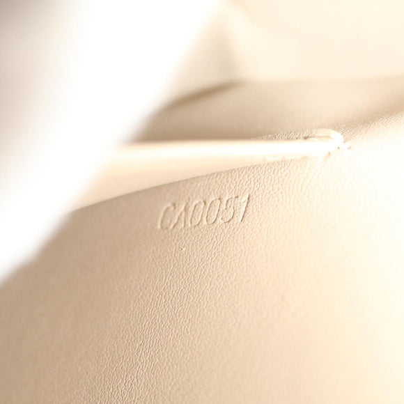 LOUIS VUITTON Monogram Vernis Thompson Street Bag Beige M91301 LV Auth bs11055