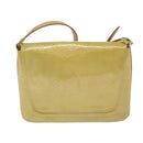 LOUIS VUITTON Monogram Vernis Thompson Street Bag Beige M91301 LV Auth bs11055-2