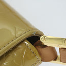 LOUIS VUITTON Monogram Vernis Thompson Street Bag Beige M91301 LV Auth bs11055-9