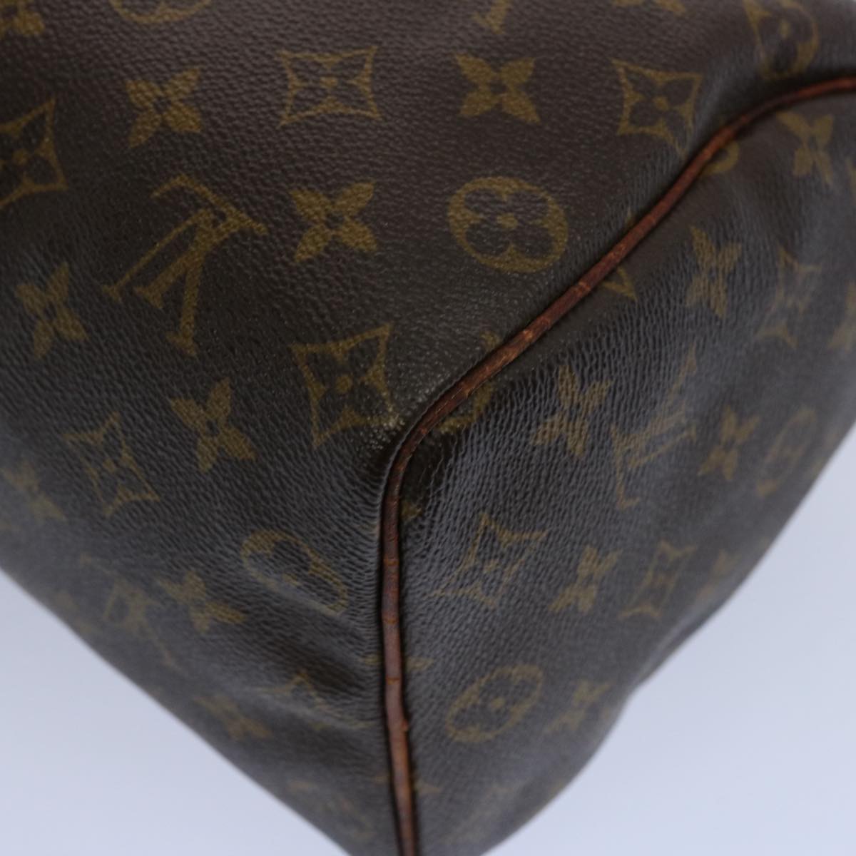 LOUIS VUITTON Monogram Speedy 25 Hand Bag M41528 LV Auth bs11056