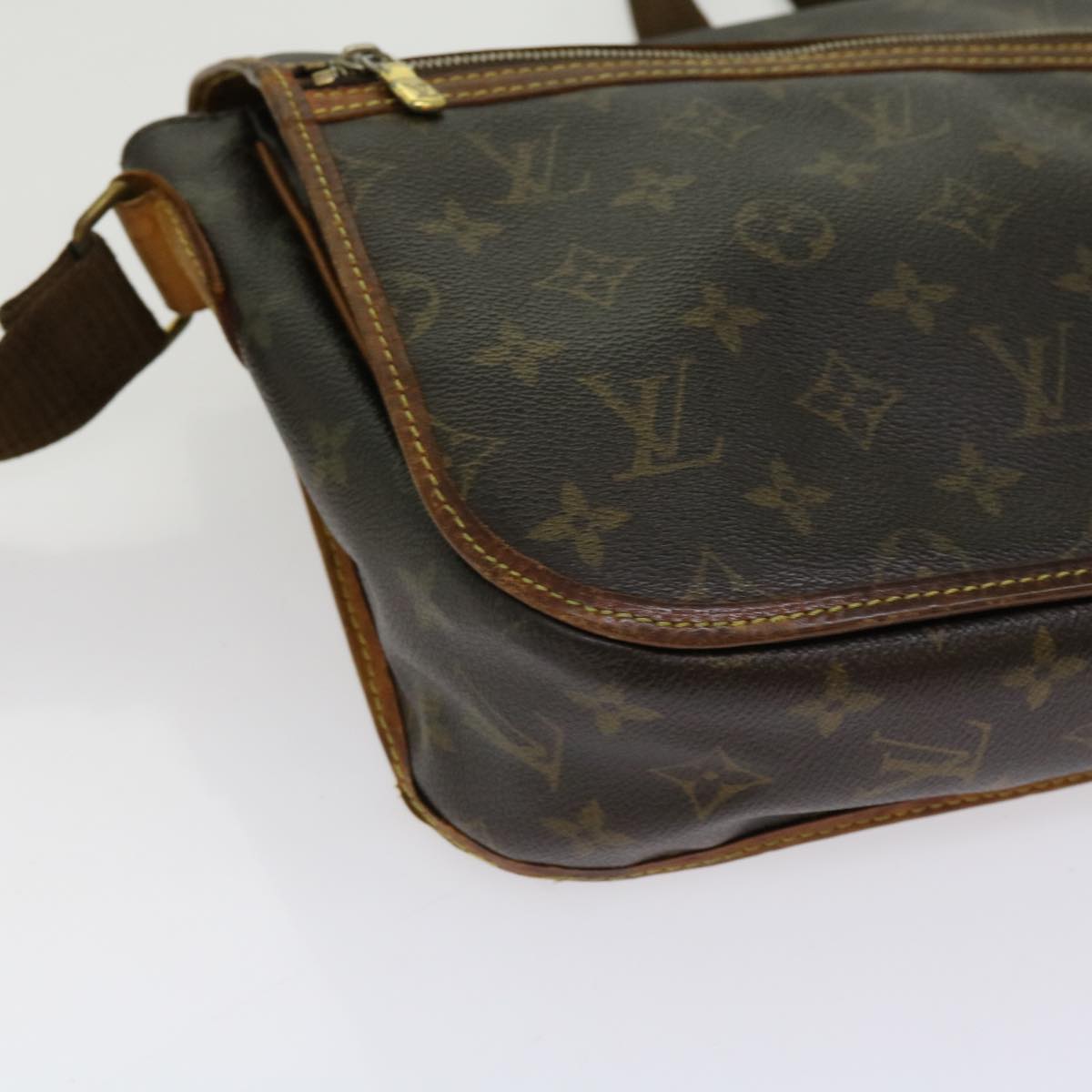 LOUIS VUITTON Monogram Messenger Bosphore PM Shoulder Bag M40106 LV Auth bs11066