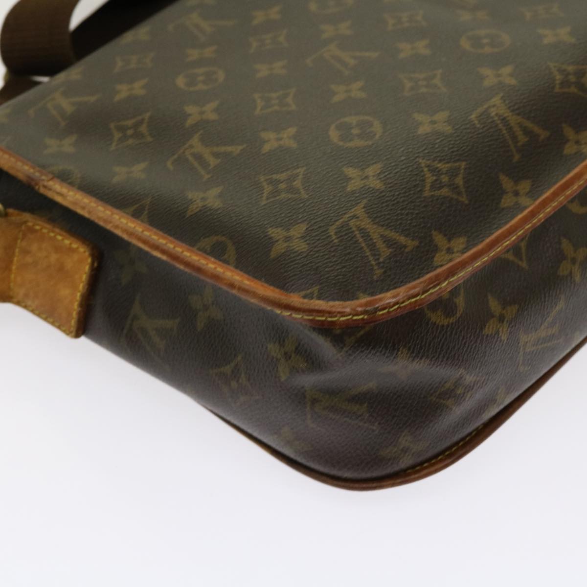 LOUIS VUITTON Monogram Messenger Bosphore PM Shoulder Bag M40106 LV Auth bs11066