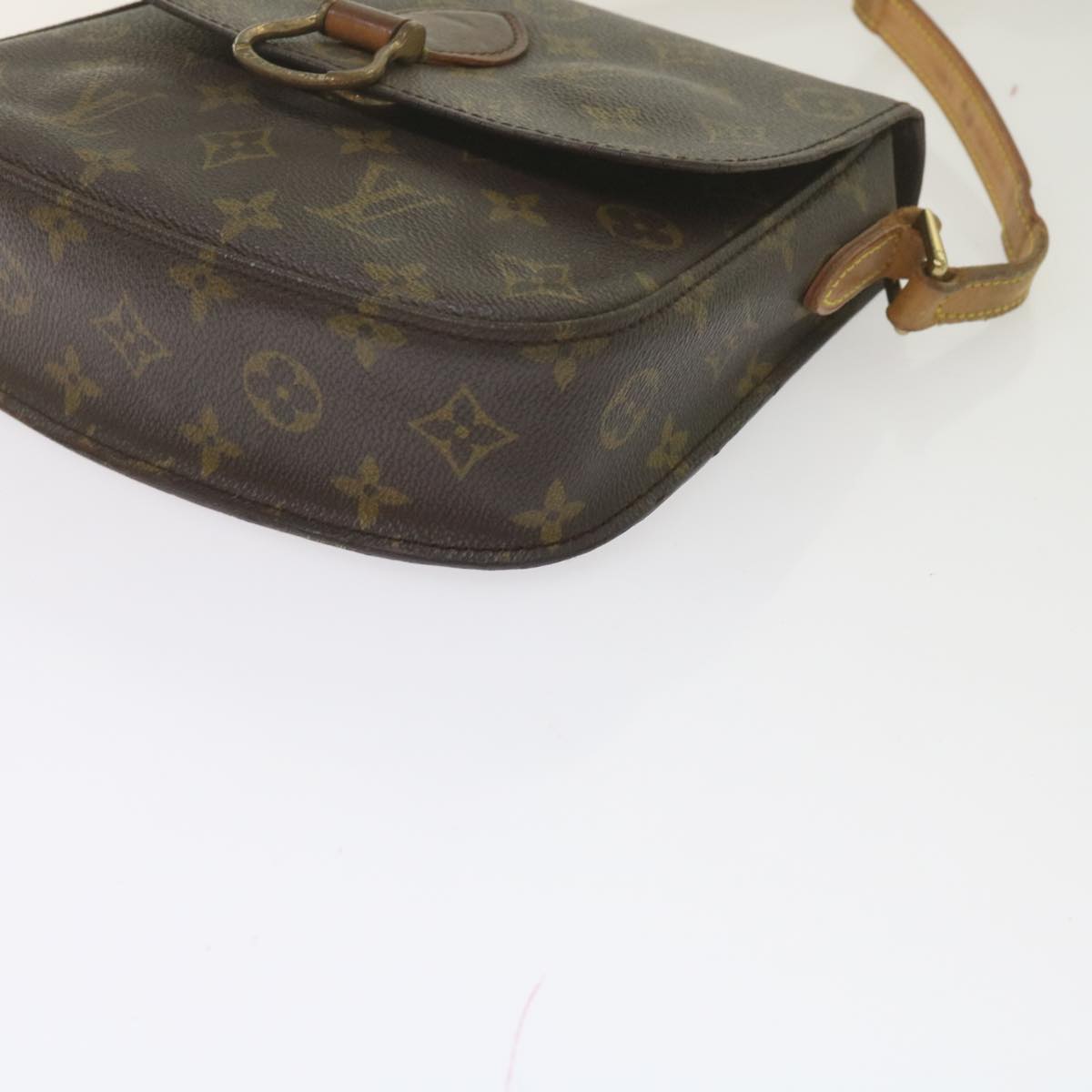 LOUIS VUITTON Monogram Saint Cloud MM Shoulder Bag M51243 LV Auth bs11069