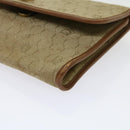 Christian Dior Trotter Canvas Pouch 2Set Brown Beige Auth bs11092-17