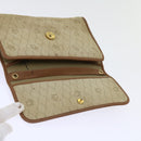 Christian Dior Trotter Canvas Pouch 2Set Brown Beige Auth bs11092-18