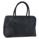CHANEL Handtas Lamshuid Zwart Goud CC Auth bs11142-1