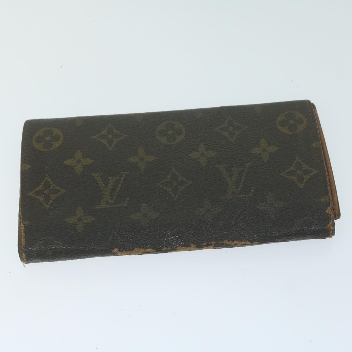 LOUIS VUITTON Monogram Wallet 10set LV Auth bs11163