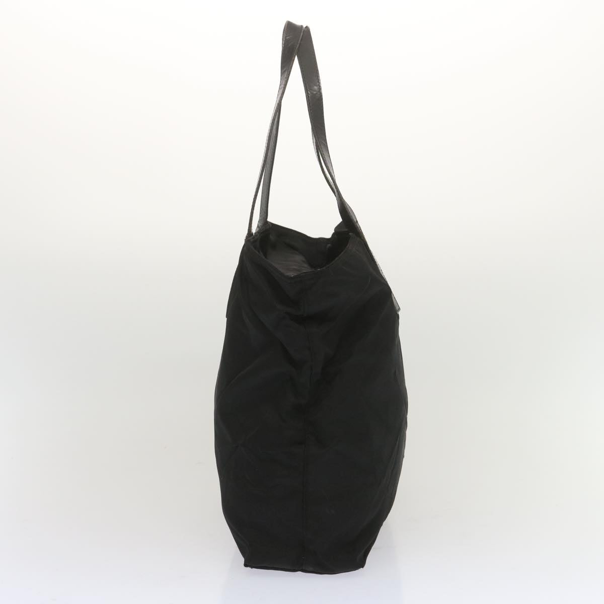 PRADA Hand Bag Nylon Black Auth bs11222