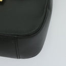 GIVENCHY Shoulder Bag Leather Black Auth bs11230-9