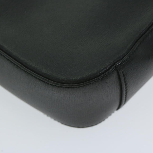 GIVENCHY Shoulder Bag Leather Black Auth bs11230