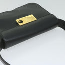 GIVENCHY Shoulder Bag Leather Black Auth bs11230-6