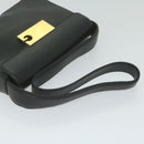 GIVENCHY Shoulder Bag Leather Black Auth bs11230-7